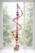 Spiral Suncatcher with a Chinese Dragon Focal