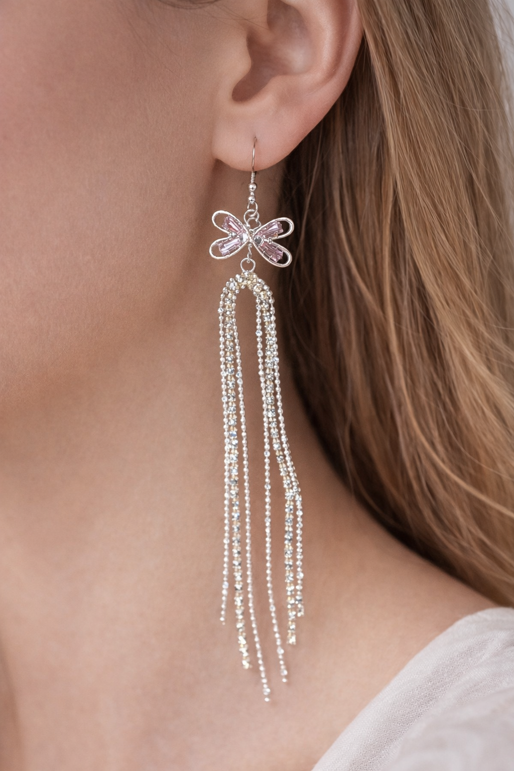 Butterfly Dangle Earrings